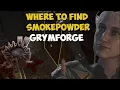 Where to find Smokepowder in GrymForge BG3