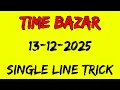 Lagu Time Bazar Game Today 13-12-2025