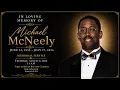 Memorial Service for Mr Michael McNeely