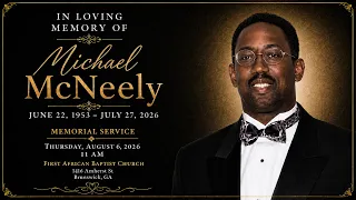 Memorial Service for Mr Michael McNeely