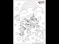 Free Printable Unicorn Coloring Pages