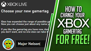 How To Change Your Xbox Gamertag FOR FREE New Xbox Gamertag Update 2020