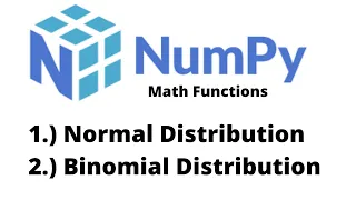 Normal And Binomial Distributions In Numpy -