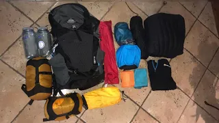 Gregory Zulu 30 what can you get in for overnight hiking - amazing backpack 30