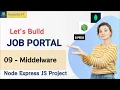 Error Middleware Nodejs Job Portal Application Nodejs Project Nodejs Tutorial Nodejs Course