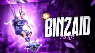 KING IS BACK👽#binzaid #freefirelive