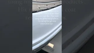 It’s all about technique . Love gel coat restoration ! Subscribe !! #fyp #dream #work #vlog #boat