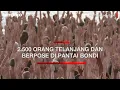 Lagu 2.500 Orang Telanjang dan Berpose di Pantai Bondi Australia Kampanye Kanker Kulit