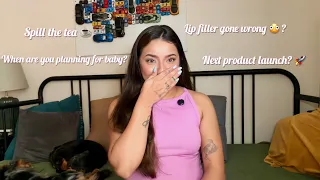 QnA AFTER SO LONG 🤫 LIP FILLER GONE WRONG😂