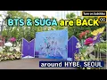 Download Lagu Both BTS and SUGA are back D-2 around HYBE Building, Seoul