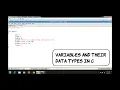 Variables Data Types Lab Programming in C C Programming