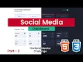 Social Media Dashboard with HTML CSS Frontend Mentor Challenge Coding Challenge