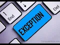 Python Day 6 - Exceptions