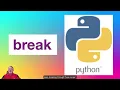 Python keyword reference BREAK