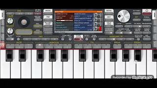 عزف اغنية جتنة البنية تجر الثوب 