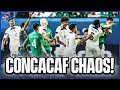 Concacaf CHAOS as FOUR players sent off in US-Mexico derby