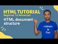 html bangla tutorial 8 basic structure HTML