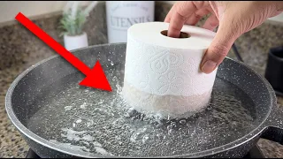 I Put Toilet Paper in Boiling Water… Then THIS Happened!