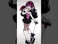 Redesigning Draculaura from Monster High