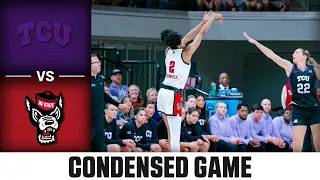 TCU Vs NC State Condensed Game 2025 26 ACC Women S Basketball 