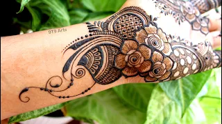 VERY Stylish TEEJ Special Designer mehandi ka design | Simple mehendi design | Wedding 2026 #mehndi