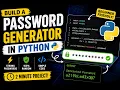 Python Project for Beginners Password Generator Explained
