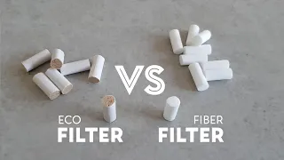 Filter vs Filter - Rolling filters which is best Eco vs Synthetic Cotton Fiber
