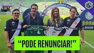"COMO FICA A TORCIDA DO PALMEIRAS?" PROVOCA MASSINI SOBRE CONFLITO DE INTERESSE ENTRE LEILA E VASCO