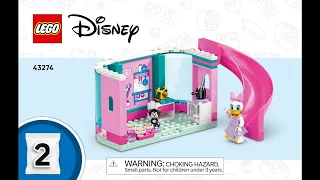 LEGO 43274 Instructions | Disney | Minnie's Pet Hotel | Book 2: Daisy Duck | Mickey and Friends