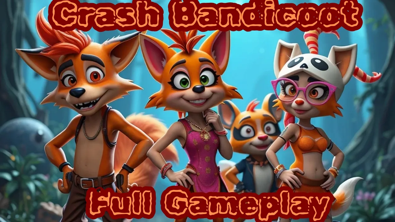 Crash Bandicoot-Full Gameplay