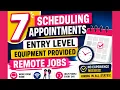 Best Remote Jobs If You Have Customer Service Experience Scheduling Appointments