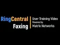 RingCentral Faxing Training