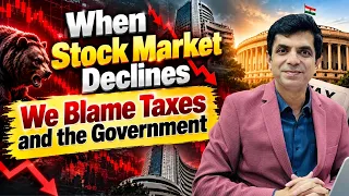 Stocks Fall | Blame Taxes