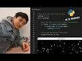 Pygame snow animation Beginner Python Projects