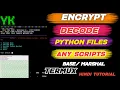 Encrypt Base decode 2024 python code