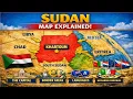 Sudan Map Explained Capital Borders Neighbor Countries Simple Guide