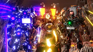 skibidi toilet zombie universe 56 titan clock man is back