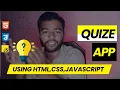 HTML CSS JavaScript Project Build an Interactive Quiz App from Scratch