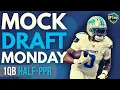 Running Backs Are Back 12-Team 1QB Half PPR Mock Draft 2026 Mock Draft Monday