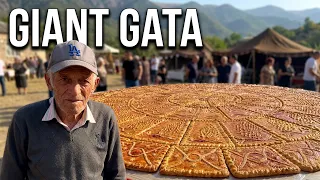 Armenia’s Gata Festival in Khachik village: A Giant Gata and 90-Year-Old Seroja