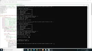 Simple Banking System in Python with source code Source Code Projects