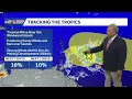 11 pm tropical update and weekend beach forecast 8-14-26