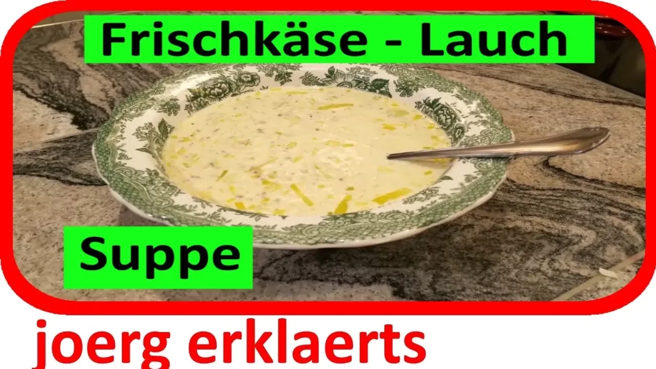 
          
          
          
            
            Omas Rezept Käsesuppe mit Hackfleisch und Lauch DDR Rezept  Tutorial #162
          
        . 