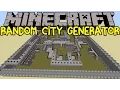 Random City Generator Incredible Minecraft Creation Vanilla No Mods