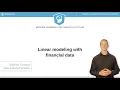 Python Tutorial Linear modeling with financial data
