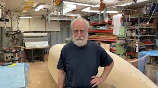 Glasfibre for the laminate is cut