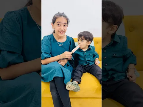Samayra ki Mummy ne kon si Ice Cream 🍦 khayi❓🤔😱 #shorts #samayranarula #siblings