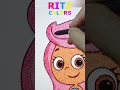 Coloring Molly from Bubble Guppies
