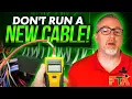Don t Run a New Cable 225 Service Call Example Make money as a Freelance IT Field Technician