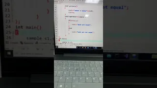Comparison operator overloading